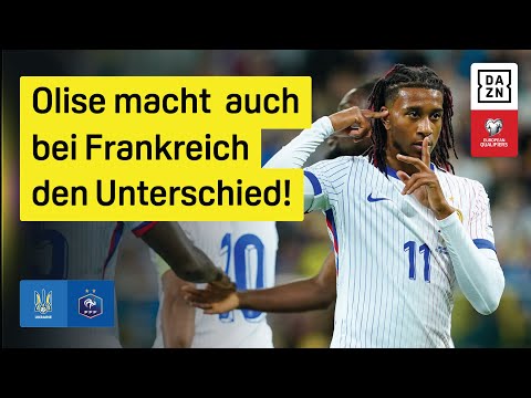 Ukraine - Frankreich | European Qualifiers | DAZN Highlights