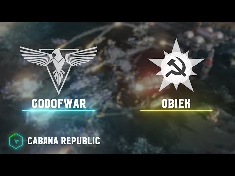 GoDofWaR(A) vs OBIEK(S) - Cabana Republic - Red Alert 3