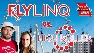 Should You FlyLinq or Ride the High Roller???  Fun at the Linq Promenade!