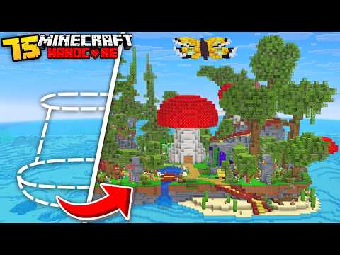 I Transformed the OCEAN into a FOREST in Minecraft Hardcore