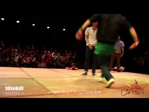 Joyeux Loufock Vs Charlee & Tony B - Burning Floor 2011 - Break Dance - Semi Final