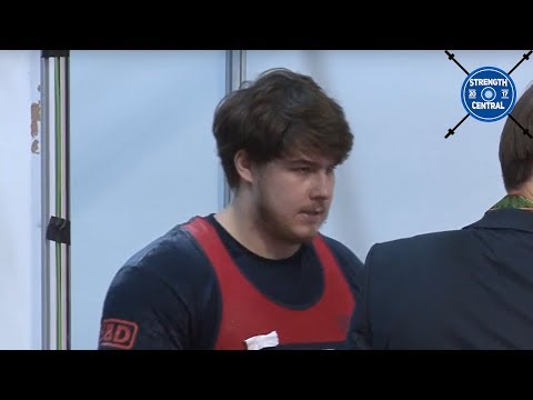 Kirill Sakharov - 1st Place 105 kg sub jr - EPF Classic Championships 2019 - 740.5 kg Total