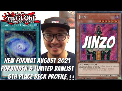 Yugioh New Format August 2021 F&L Banlist Locals 5th Place Deck Profile - Jinzo - Thomas Phan