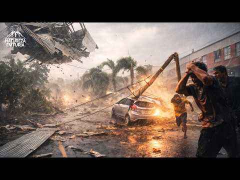 COLAPSO TOTAL após temporal!