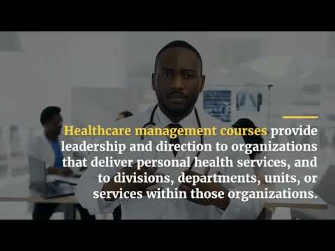 Healthcare Management Training Courses