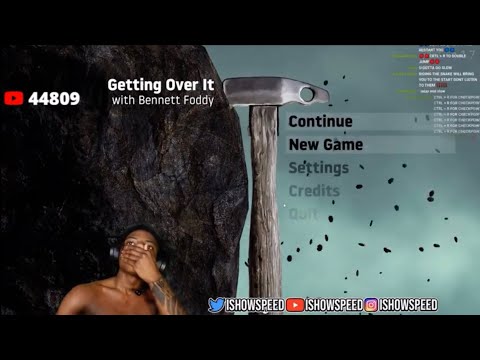 IShowSpeed Plays Getting Over It Part 3