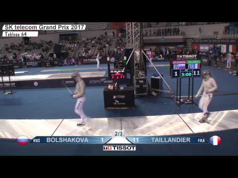 FE F S Individual Soul KOR Grand Prix 2017 T64 06 red TAILLANDIER FRA vs BOLSHAKOVA RUS