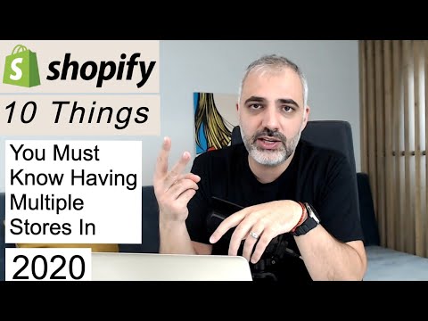 YouTube video about Effectively Managing Multiple Shopify Stores: A Guide