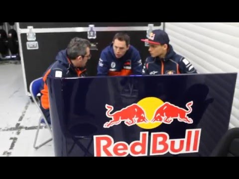Red Bull KTM Ajo - Technical meeting at Jerez Test
