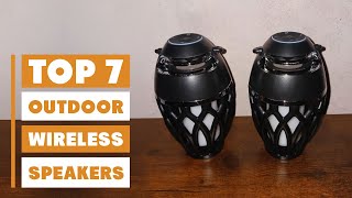 Top 7 Best Wireless Speakers for Outdoor Use – Unbeatable Sound Anywhere!
