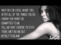 Ciara - Only One (Lyric) 