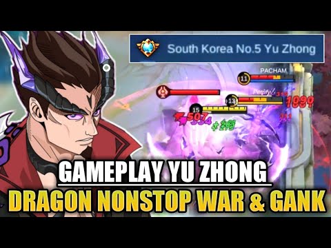 16 KILLS‼️GAMEPLAY YU ZHONG NONSTOP WAR & GANK | Build Top Global Yu Zhong - Mobile Legends