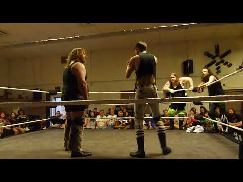 Mick Murdoch, Jimmy Crash & Jason Jacobs vs Act 2 & Mikey Van Riot - Midlands Wrestling - 29/07/2022