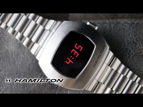 HAMILTON PSR Digital Time Screen Watch | Hamilton Pulsar |