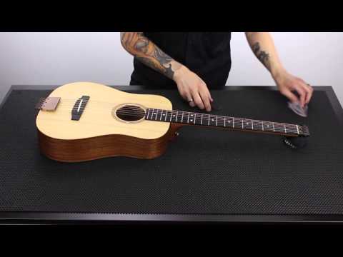 Acoustic/ Electric Travel Guitar w/ Gig Bag