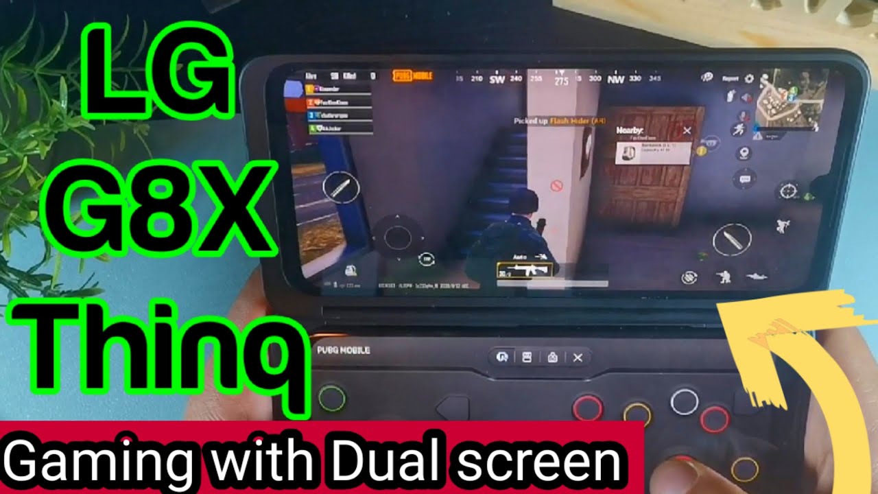 LG G8X ThinQ Gaming with Dual Screen