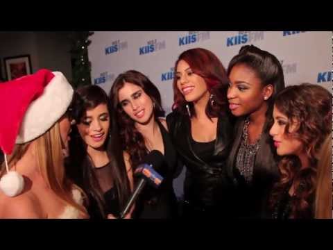 Fifth Harmony Talk Holiday Plans- KIIS FM Jingle Ball 2012 Interview