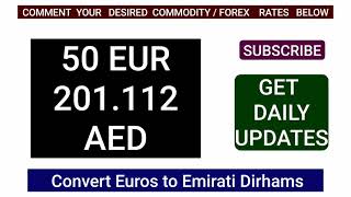 1 USD TO AED Dollars to Dirhams Rates Today