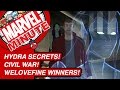 Hydra secrets! Civil War! WeLoveFine Winners! - Marvel Minute 2016