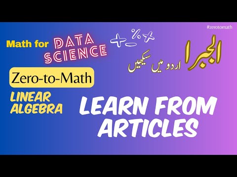 Tasks for Linear Algebra