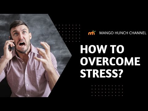 how to overcome stress at work