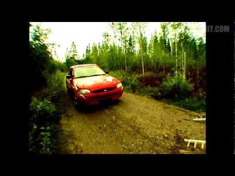 Jarppi ralliauton katolla 150km/h DUUDSONIT