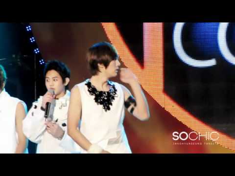 [FANCAM] 101023 BEAST (Hyunseung focus) - Ending @ αsғ'10 #4