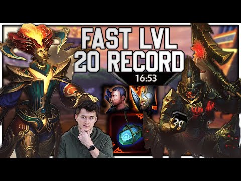 MAXIMIZING SOLO LANE FARM LVL 20 SPEEDRUN RECORD [Ranked]