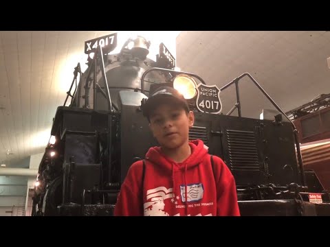 UP Big Boy 4017 tour at the National Railroad Museum