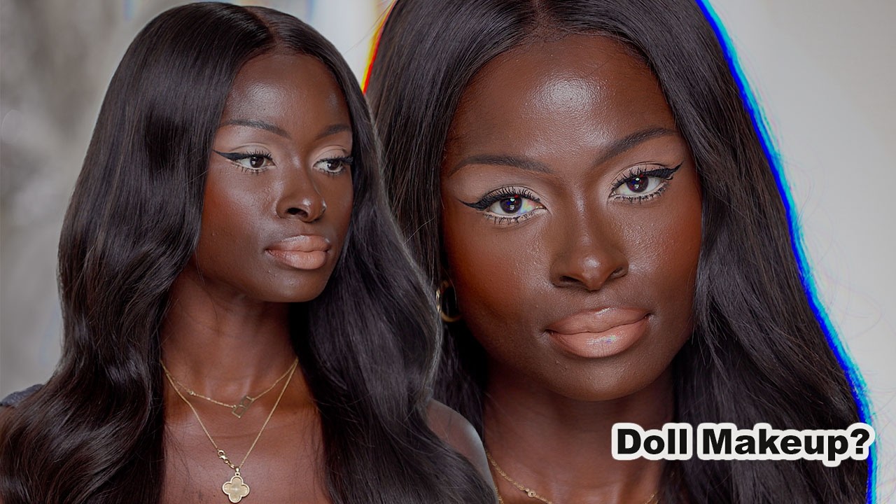 90s Inspired Beige Look On Dark Skin... What Was I Thinking? | Makeup For Makeup's Sake
