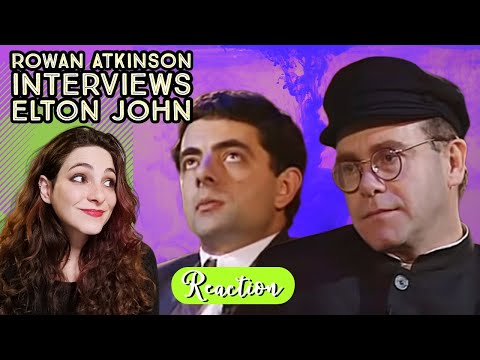 ROWAN ATKINSON Interviews ELTON JOHN - Reaction!