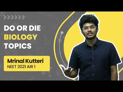 Do or Die Topics for Biology - Must watch for NEET 2023 - Mrinal Kutteri AIR 1 | AIIMS Delhi #neet