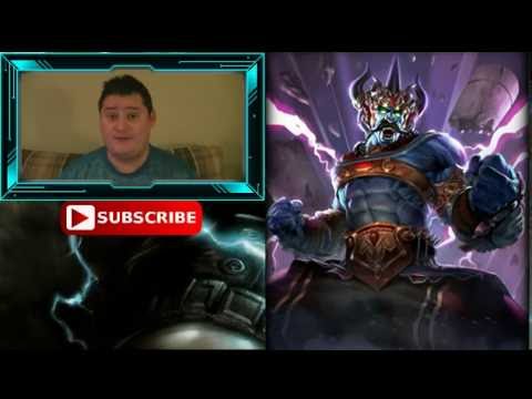 Smite 3.10 Patch Fafnir Gameplay/ Full Skins Review!