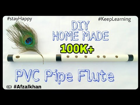 DIY Homemade PVC Pipe Flute | Transverse Flute- How to Make flute with PVC pipe - DIY Flute