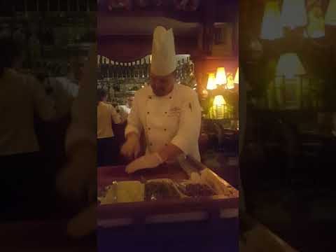 Stary Dom Restaurant Warsaw- The Making of Biftec Tartar