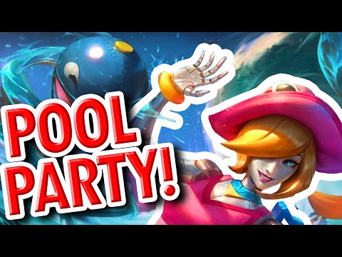 *NEW* Pool Party 2020 Skins |Gameplay reveal|