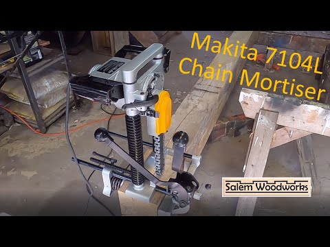 Makita Grandininė skobimo mašina 7104L video