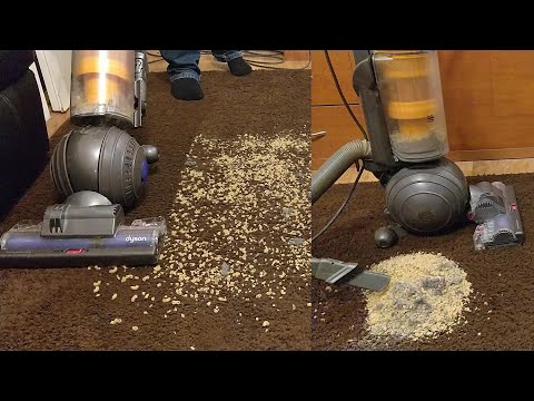 Pure Crunch Mess Testing: Dyson DC40 MKII