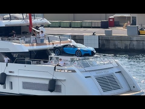 SUPERYACHTS LEAVING AT MONACO PORT HERCULES AFTER THE F1  GRAND PRIX 2024 @emman25MC