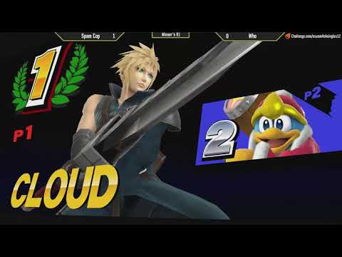 ESV Smash 4 Weekly #12 - Spam Cop (Cloud) vs. Who (Dedede) - WR2