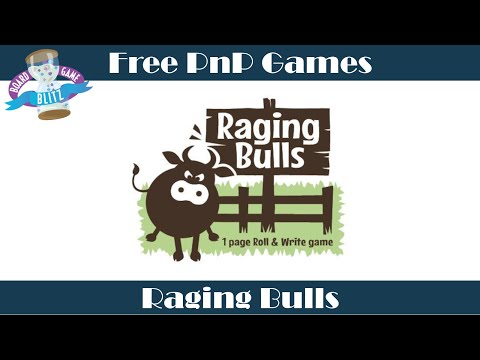 Board Game Blitz: Raging Bulls Overview