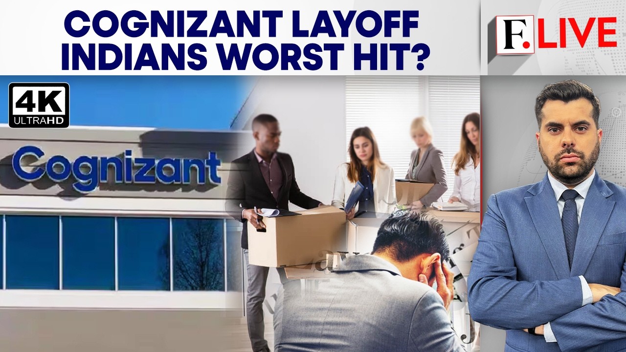 Cognizant May Cut Up To 15,000 Jobs, Indians Likely To Be Impacted | Firstpost Live
