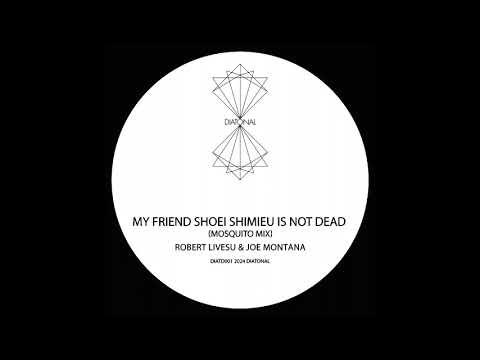 Robert Livesu & Joe Montana - My Friend Shoei Shimieu Is Not Dead (Mosquito Mix) Diatonal 2024