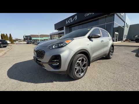 2022 Kia Sportage in Silver for sale at Clarington Kia in Bowmanville, ON