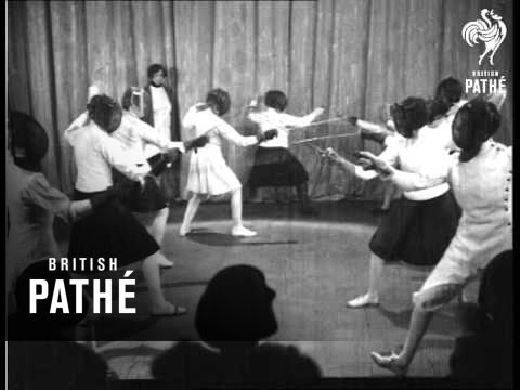 Esgrima femenina (1931)