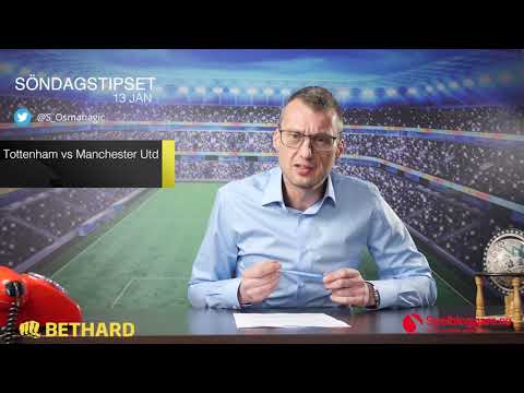 Speltips: Tottenham - Manchester United & Everton - Bournemouth 13/1
