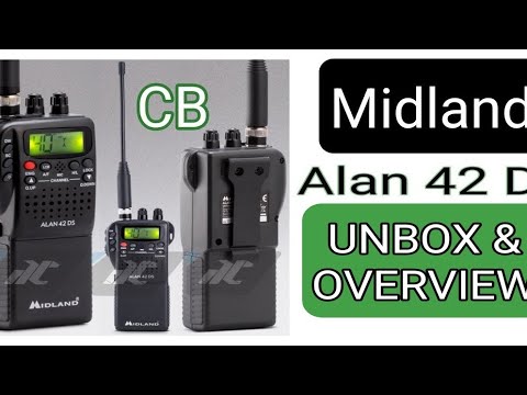 MIDLAND ALAN 42 - CB , UNBOX & OVERVIEW 2024