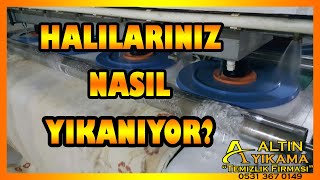 HALILARINIZ NASIL YIKANIYOR? Altın Halı Yıkama 2021@