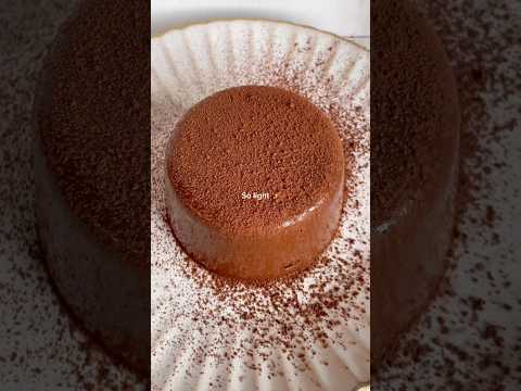 2 Ingredient Viral Dessert 🧡🍫🤯 #recipe #chocolatedessert