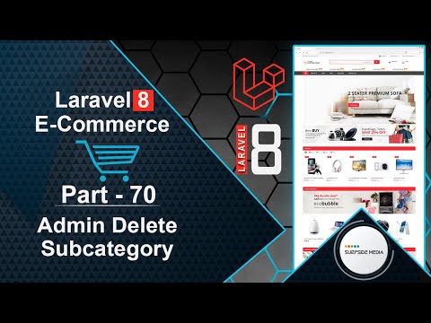 Laravel 8 E Commerce Project Layout Setup